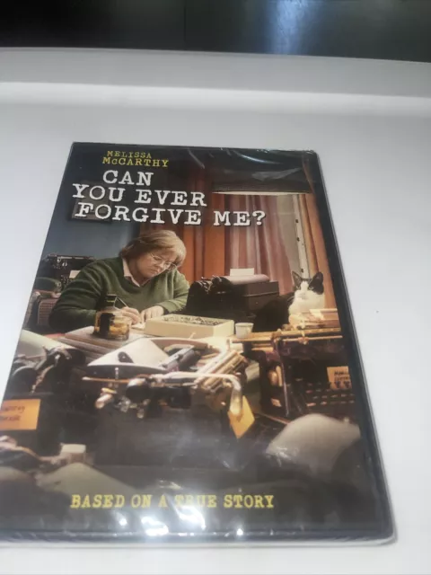 Can You Ever Forgive Me? (DVD, 2018) Melissa McCarthy - New Sealed