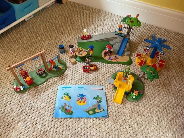 Playmobil – Grand Jardin D'enfants / Parc (5024) – Jeu D'occasion Complet