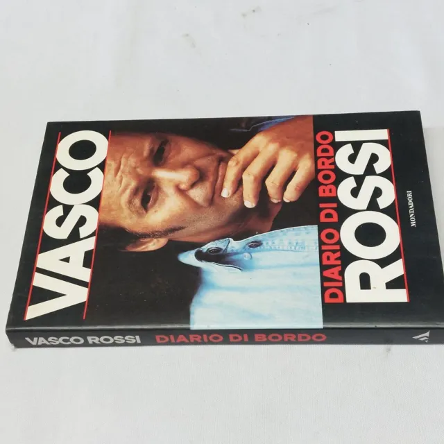 (Vasco Rossi) Diario di bordo del capitano 1996 Mondadori 1 ed. con autografo