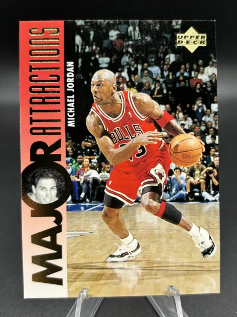 1995-96 Upper Deck Major Attractions #337 Michael Jordan Chicago Bulls