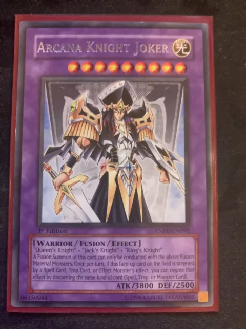 ANPR-EN090 Yu-Gi-Oh Rare Arcana Knight Joker 1st Ed nm