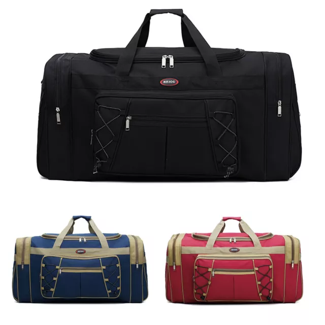 72LWomen Foldable Duffle Bag Travel Gym Tote Overnight Bag Carry Handbag Luggage