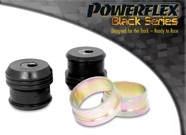 Powerflex BLACK Front Arm Rear Bush Anti-lift Caster Offset PFF60-502GBLK Megane