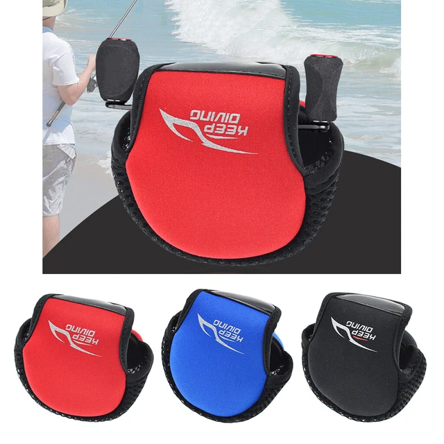 Fishing Reel Glove Baitcasting Reel Protective Storage Bag Pouch Case Cover