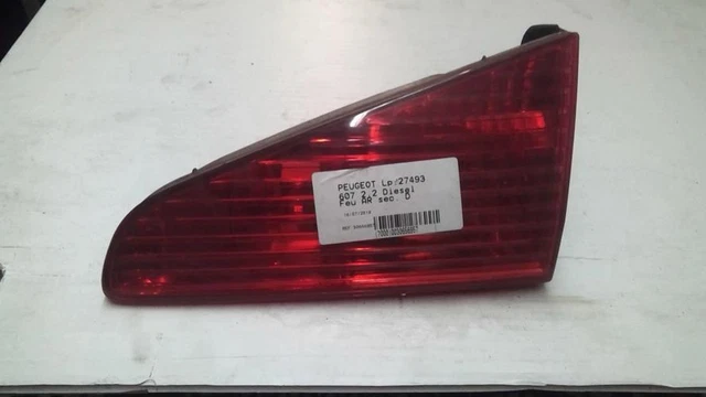 Feu Arrière Secondaire Droit Pour Peugeot 607 Phase 2 (6351N2) - Occasion En Bon état - Garantie 12 Mois