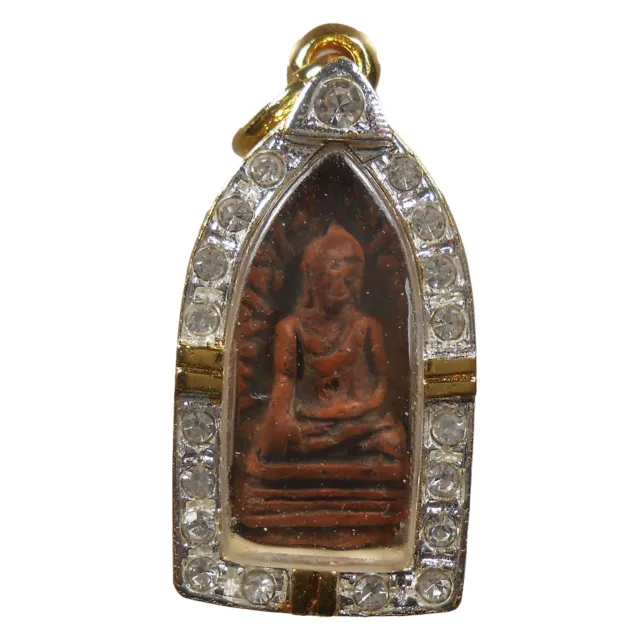 Awesome! Old Thai Buddha Amulet Phra Rod Hot Pendant