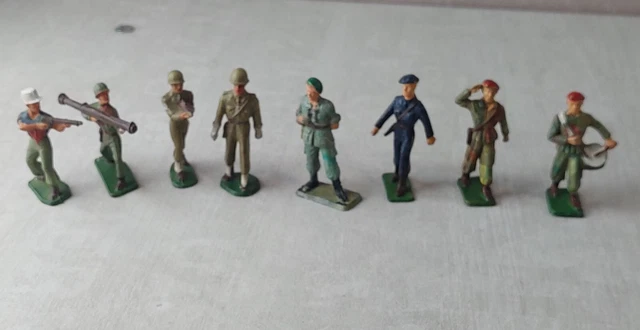 Lot De 5 Boîtes De Figurines HO Walter Merten - Plastique Vintage - Starlux - Neuves