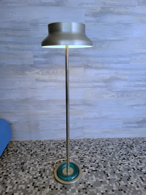 Lampadaire scandinave en teck vintage années 60