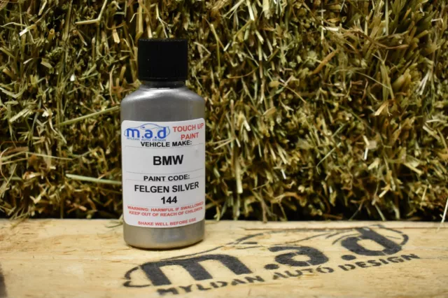 M.a.d Bmw Felgen Silber 144 Alufelgenlack Nachbesserungssatz 30Ml Bordsteinkratzer