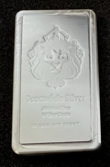 【保証書付】スコッツデール スタッカー バー 純銀 10oz .999 スコッツデール スタッカー バー 純銀 10oz .999（保証書付き