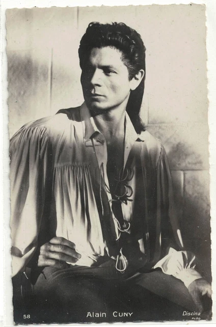 Carte Postale Ancienne Célébité - Homme Acteur ALIBERT - Cinéma Français Années 50