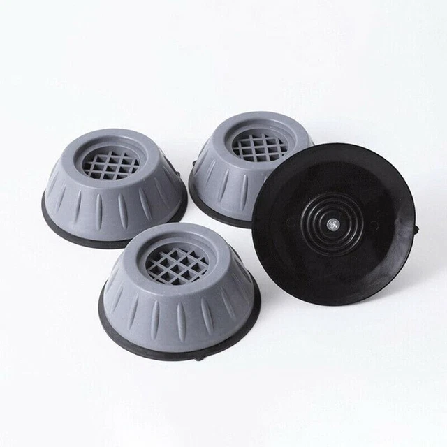 Lavatrice Macchina Piedi Antiscivolo Stuoia Grigio Universale 4pcs / Set ABS