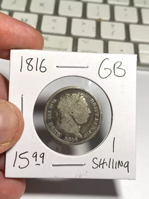 1816 Great Britain 1 Shilling