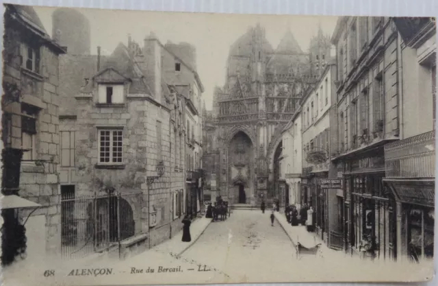 Alençon 61 CPA Rue Du Fold Good Condition