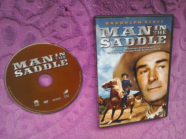 Man In The Saddle DVD. Rare Western (1951). Randolph Scott. UK-Compatible Import