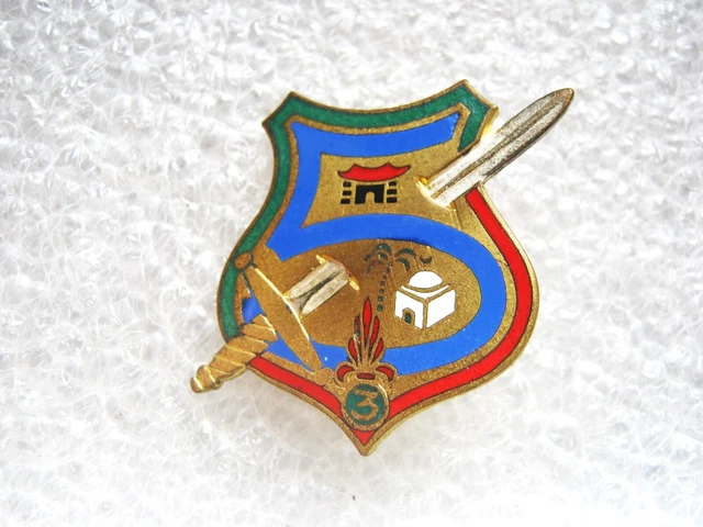 Insigne SMA – 2e Bataillon Antilles Guyane – L.R. Paris G 2084