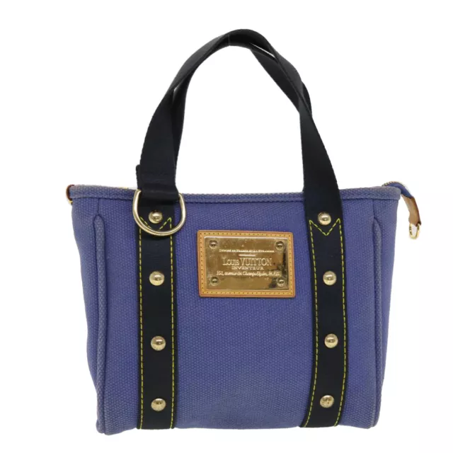Authentic Louis Vuitton Antigua Cabas MM Tote Bag Hand Bag Beige M40035  Used