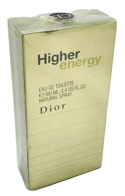 VINTAGE Higher Energy Eau De Toilette 3.4oz Spray CHRISTIAN DIOR FOR MEN