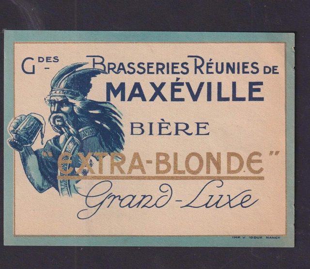 5 ANCIENNES ETIQUETTES De Biere Brasserie La Meuse Old French Beer Label