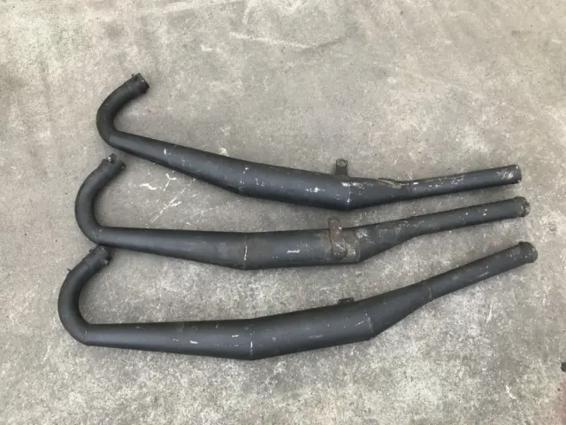 1974-1975 Kawasaki  H1 500  KH500 EXPANSION PIPES CHAMBERS