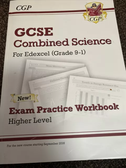 Grade 9-1 GCSE Combined Science: Edexcel Exam Practice Workbook - Higher by CGP