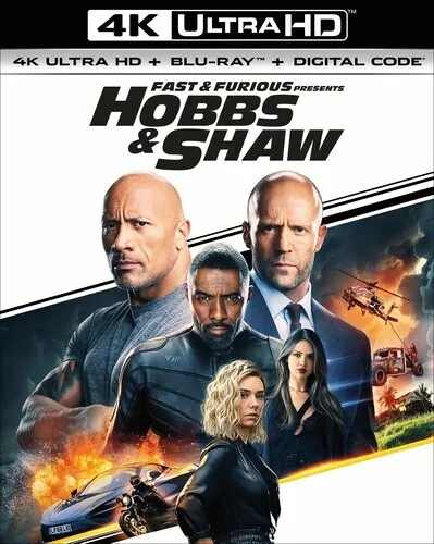 Fast & Furious Presents: Hobbs & Shaw [New 4K UHD Blu-ray] With Blu-Ray, 4K Ma