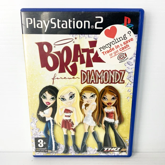Bratz: Forever Diamondz + Manual - PS2 - Tested & Working - Free Postage