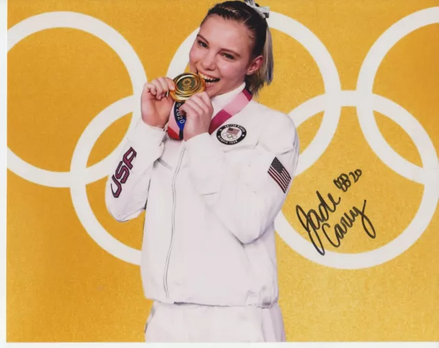 JADE CAREY 2020 Olympics Gymnast 8x10 Signed Photo w/ COA Olympic 2