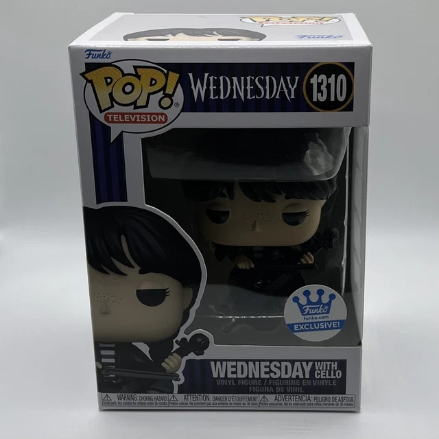 Funko POP! TV The Addams Family Wednesday Addams with Cello #1310 AUTHENTIC