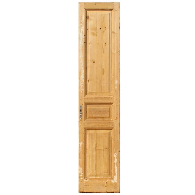 Salvaged 21” Solid Wood Door, Antique Doors, NED2209
