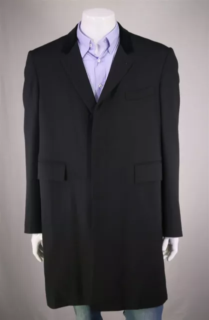 Brooks Brothers Black Fleece Thom Browne Formal Tuxedo Topcoat Overcoat 44R