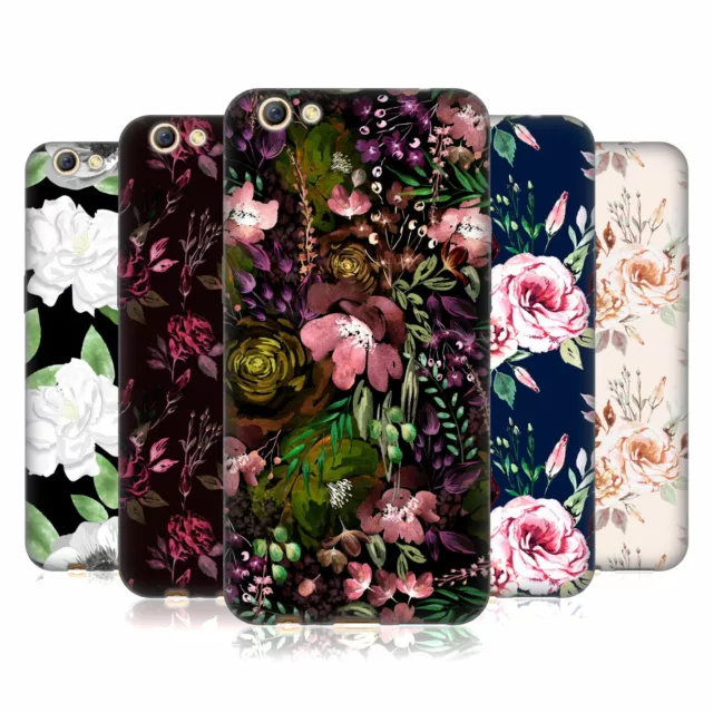 Official Anis Illustration Flower Pattern 3 Soft Gel Case For Oppo Phones