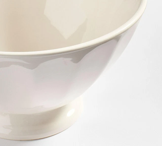 Heirloom Stoneware Soup Bowls Set of 4 - White 2