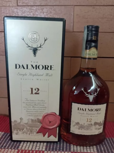 Whisky DALMORE 12 Years Old Highland Single Malt 70cl. 40% IN Box