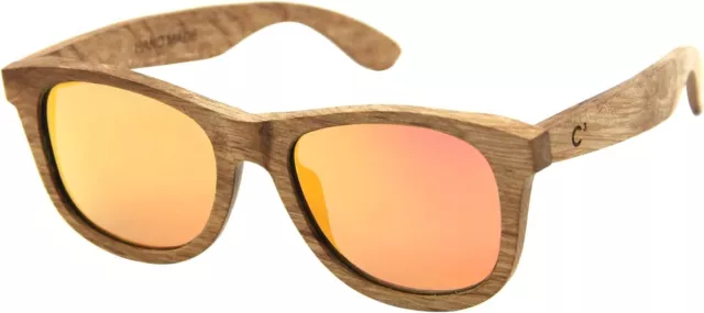 Men Women Wood Sunglasses Wooden Frame Glasses New