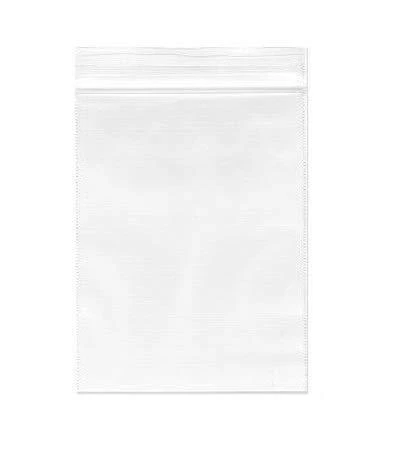 2''x 3'', (Pack of 200) Small Clear Poly Zipper Bags 2 Mil Reclosable Zipper