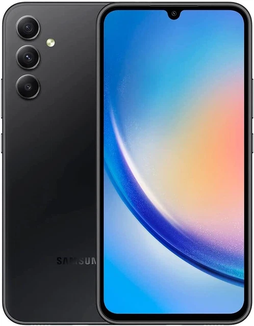 Samsung Galaxy A34 128GB Smartphone 5G Unlocked Dual-Sim - Graphite A