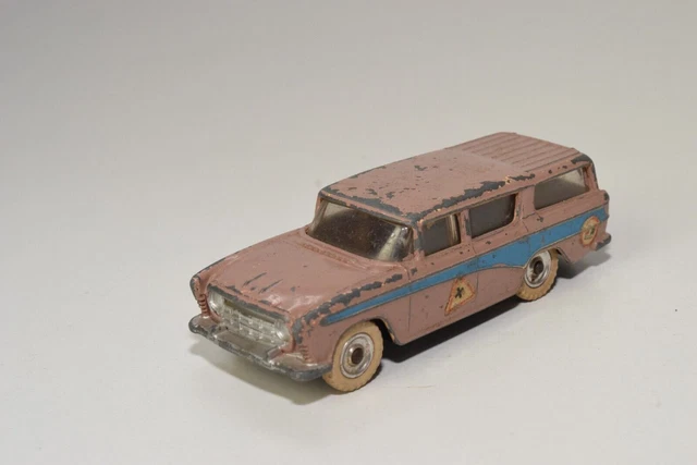 A70 1:43 Dinky Toys 173 Nash Rambler Wagon Pink Blue Excellent Condition