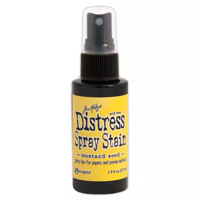 Tim Holtz Distress Spray Stain 1.9oz-Mustard Seed TSS-42358