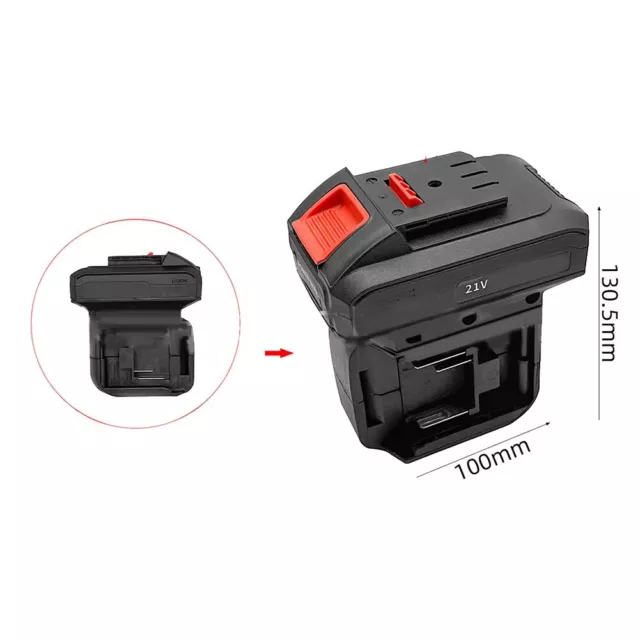 Convertisseur adaptateur batterie pour et pour Mta Power Tools couleur noir 2