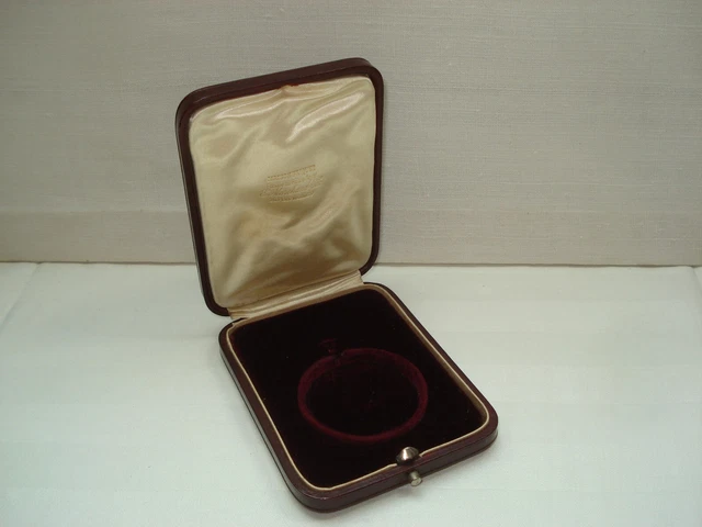 RARE! Ecrin Ancien Bijou FONTANA Pour Montre à Gousset XIXe Palais Royal Paris 05 Bsd