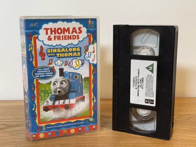 THOMAS THE TANK Engine VHS Video Sing Along With Thomas RARE EUR 46,47 ...