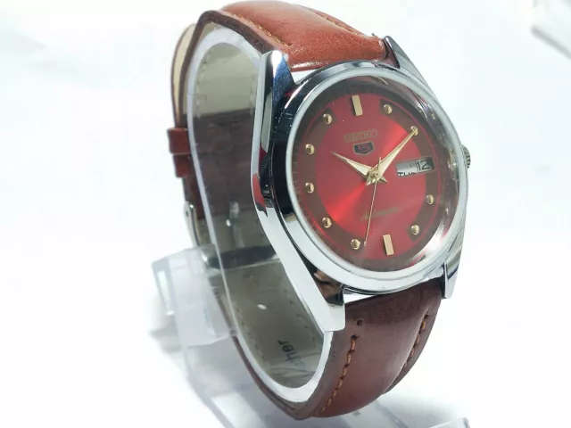 Vintage  Seiko  Automatic Movement Day Date Analog Dial Wrist Watch F232