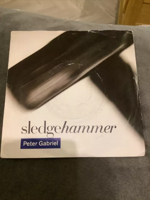 Peter Gabriel - Sledgehammer.    Used 7” Single Record