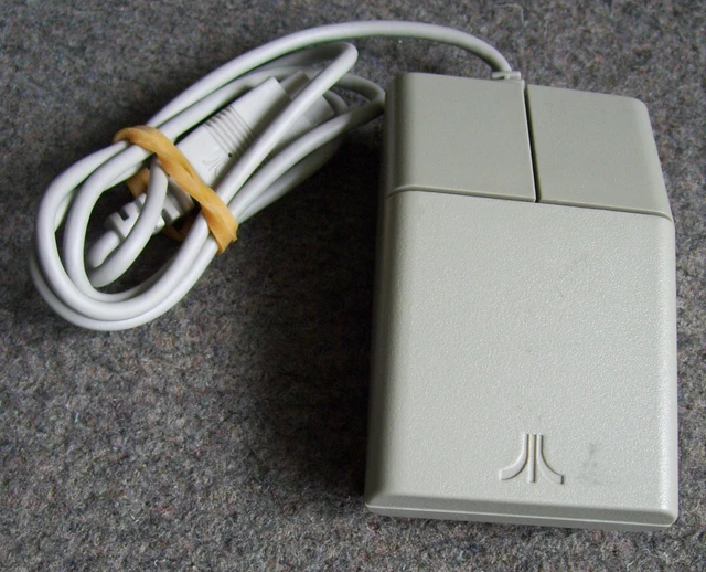 Souris D’origine Atari STM1 Pour Atari STE/ST, Testée Fonctionnelle, Bon état, Fabriquée Taiwan