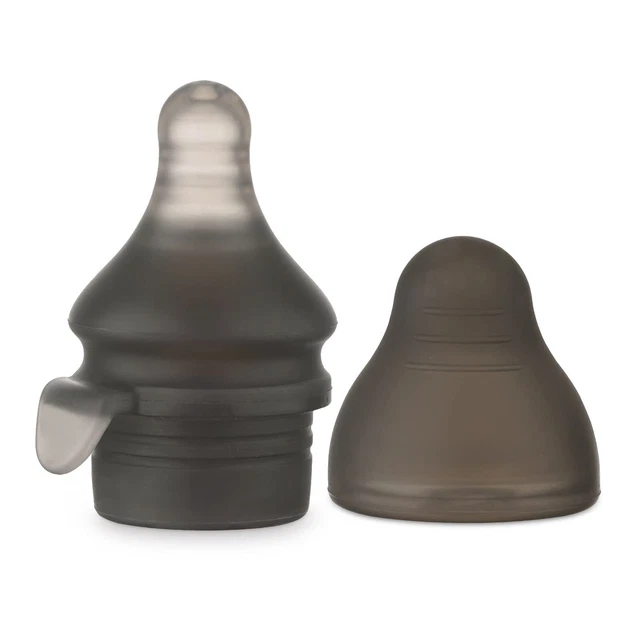 haakaa Squeeze & Feed Attachment Set - Variable Flow Baby Bottle Nipple