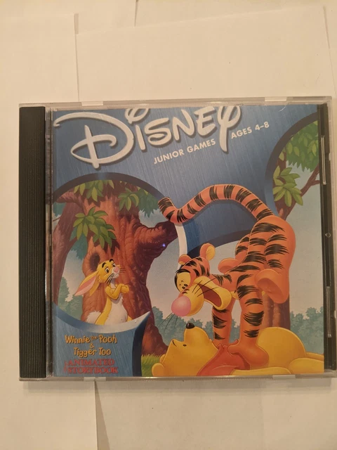 WINNIE THE POOH & Tigger Too Animated Storybook CD-Rom PC Game Disney ...