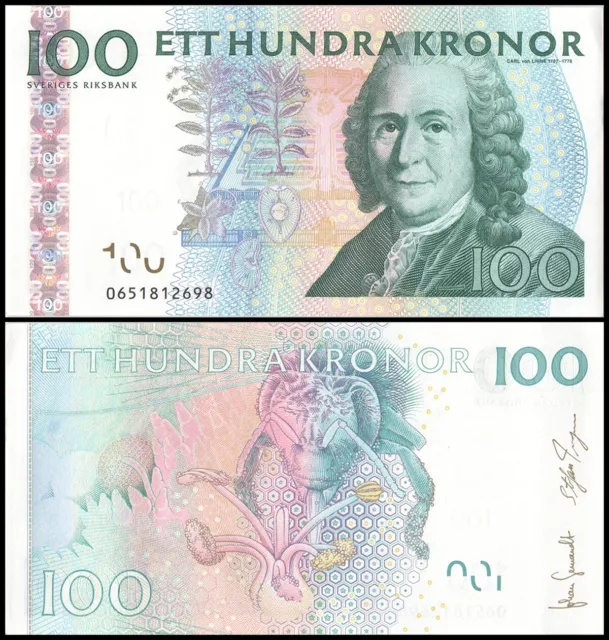 Sweden 100 Kronor, 2010, P-65c.4, UNC