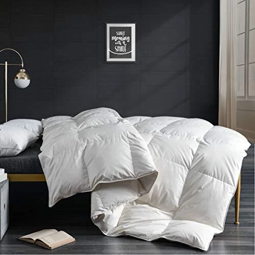 APSMILE Feather Down Comforter Duvet Twin Size All Seasons Goose Feather Down...