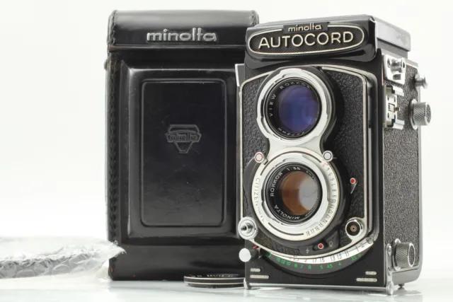 [Near MINT] Minolta Autocord III TLR Rokkor 75mm f/3.5 Film Camera  From JAPAN